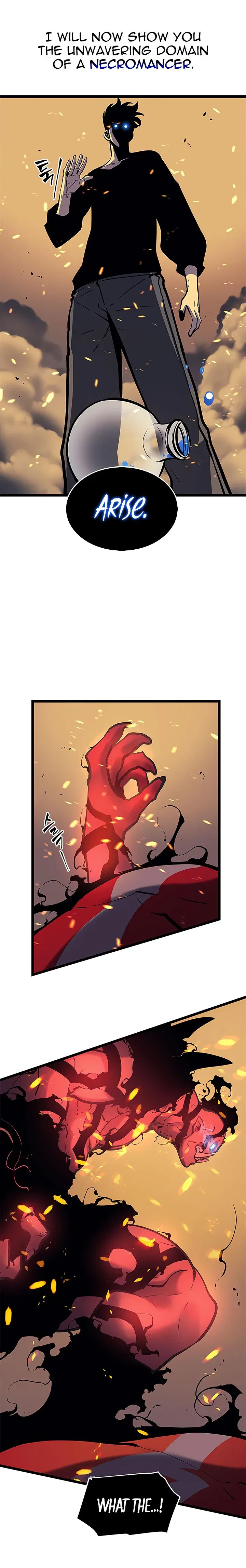 Solo Leveling manga, chapter 73, page 27 of 29