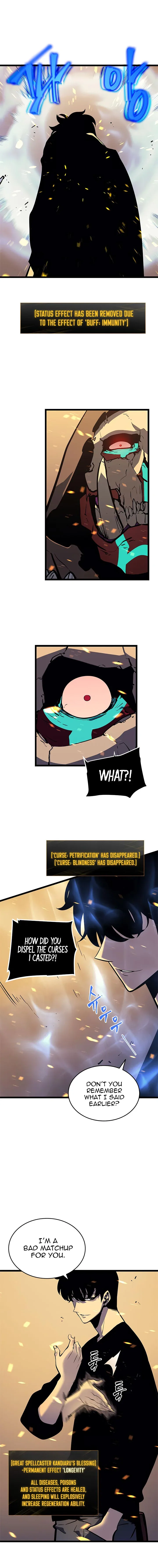 Solo Leveling manga, chapter 74, page 10 of 17