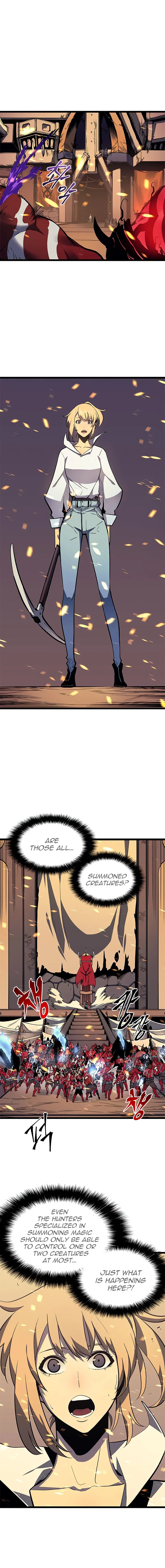 Solo Leveling manga, chapter 74, page 12 of 17
