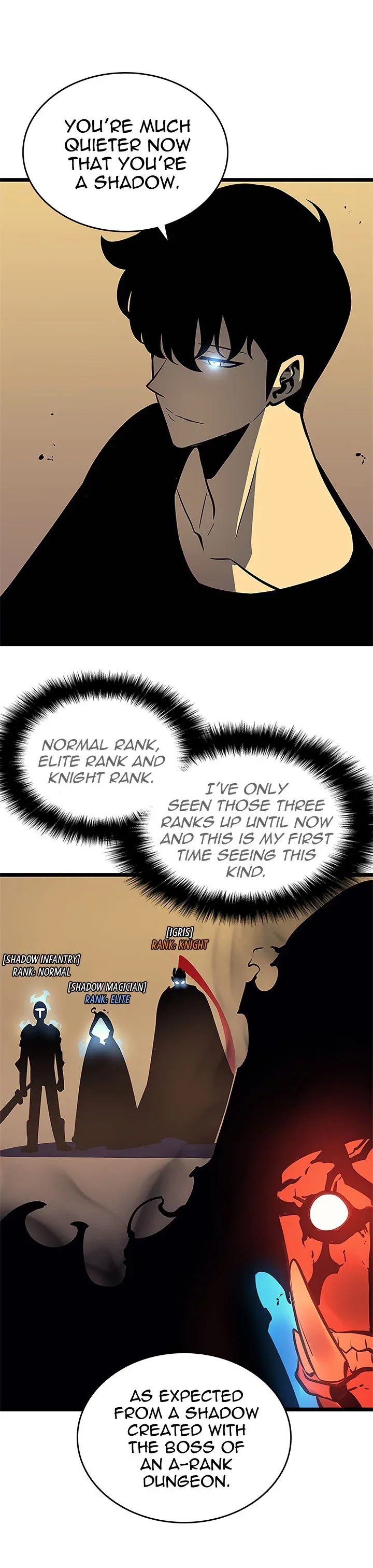Solo Leveling manga, chapter 75, page 14 of 26