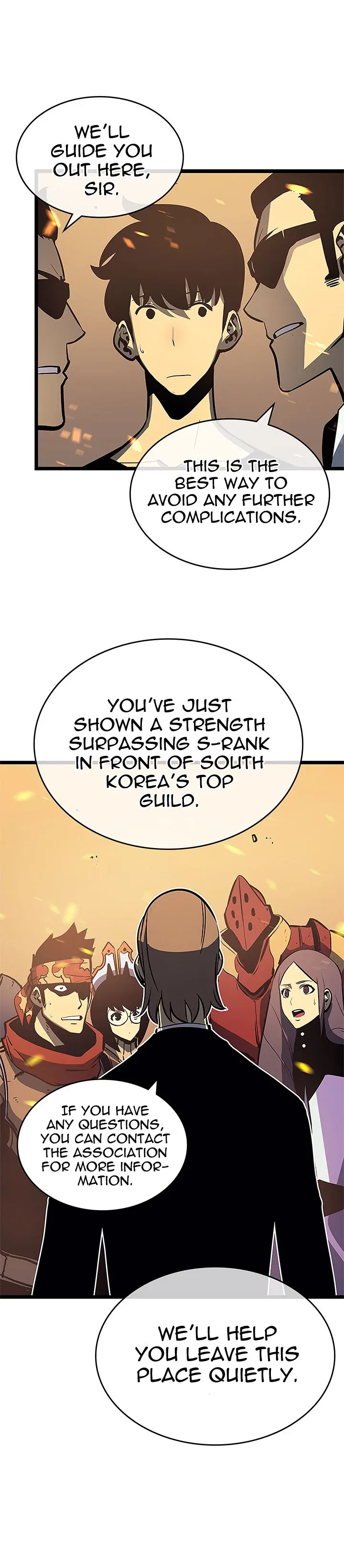 Solo Leveling manga, chapter 75, page 20 of 26