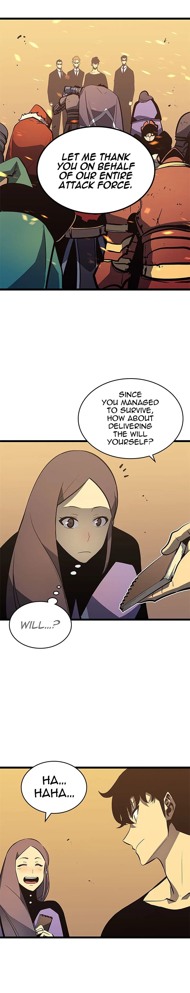 Solo Leveling manga, chapter 75, page 22 of 26