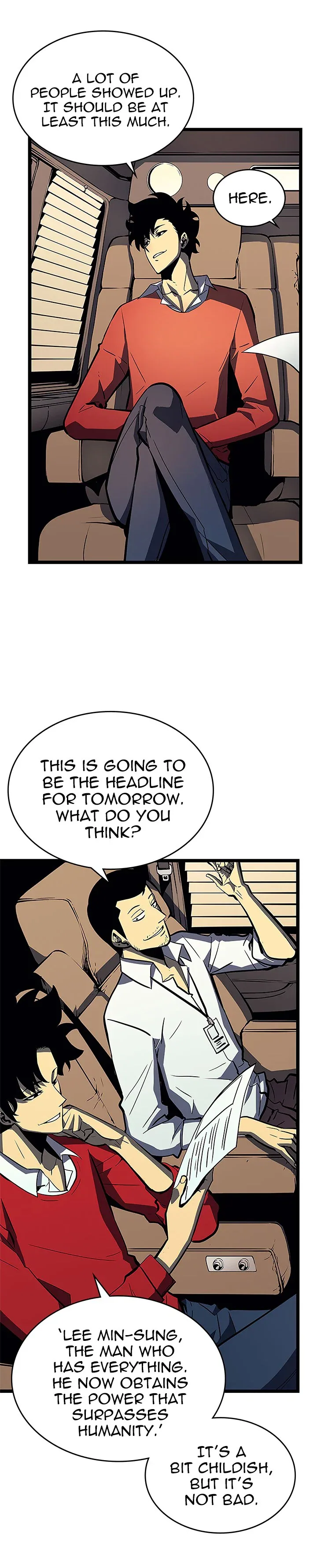 Solo Leveling manga, chapter 76, page 18 of 29