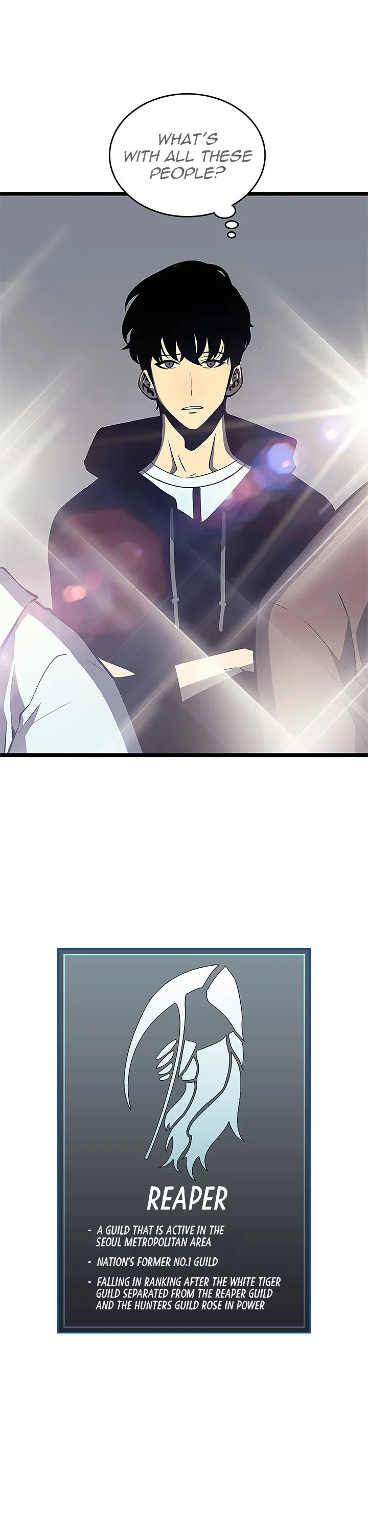 Solo Leveling manga, chapter 76, page 28 of 29