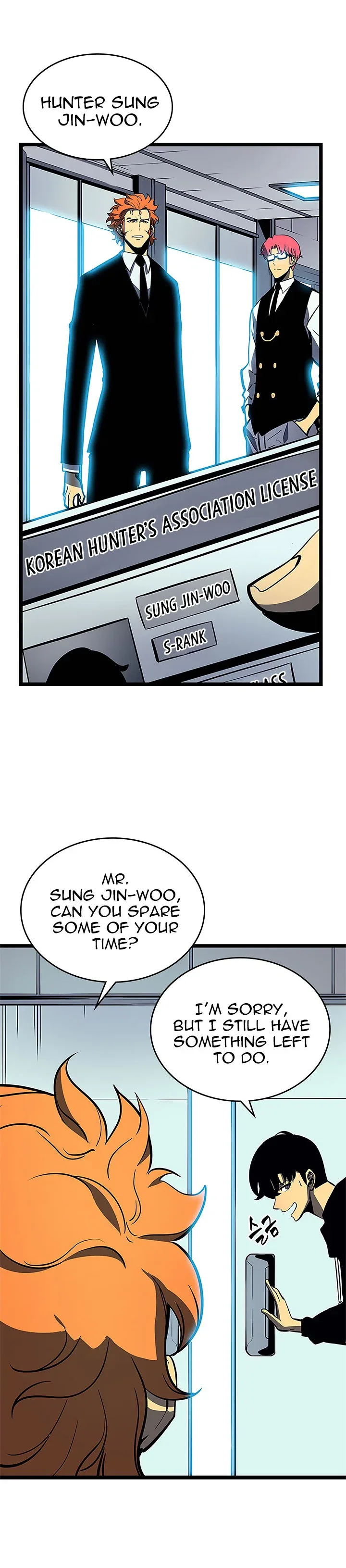 Solo Leveling manga, chapter 77, page 21 of 24