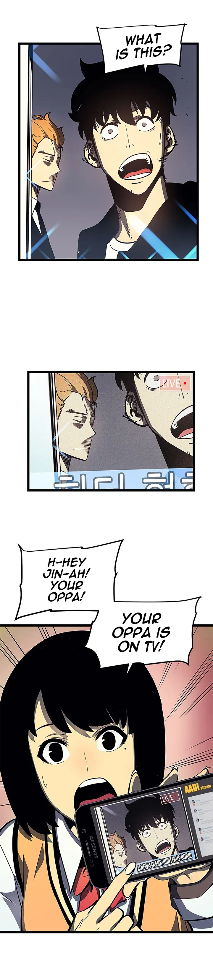 Solo Leveling manga, chapter 78, page 1 of 26