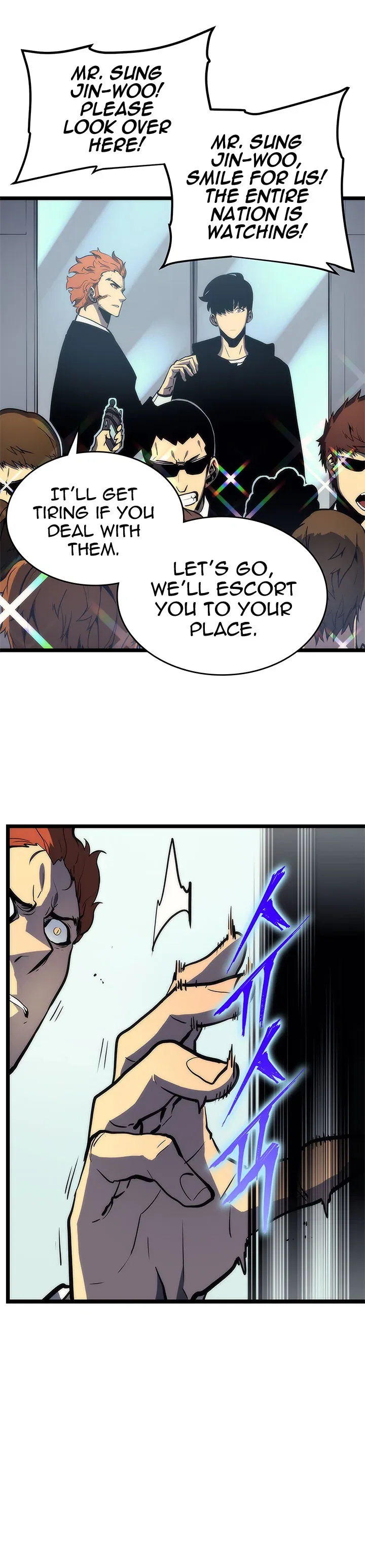 Solo Leveling manga, chapter 78, page 21 of 26