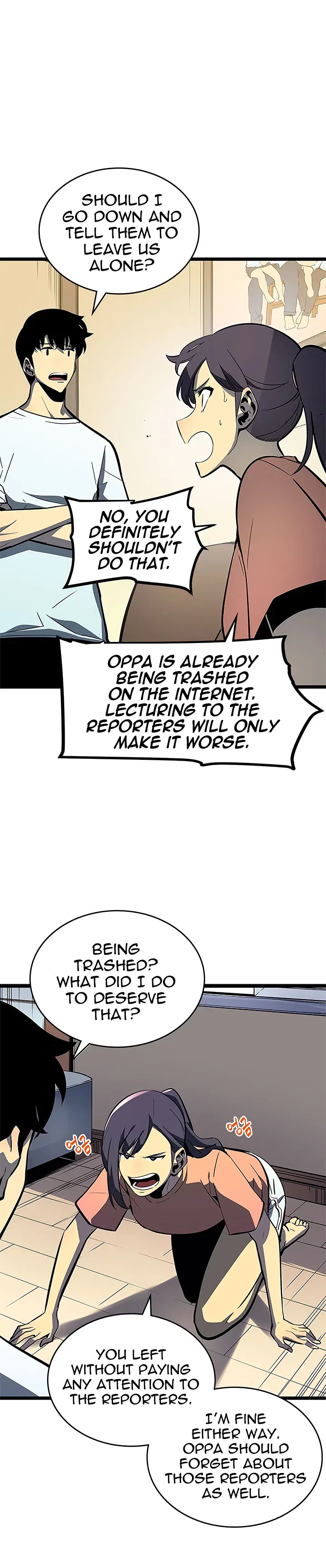 Solo Leveling manga, chapter 79, page 21 of 29