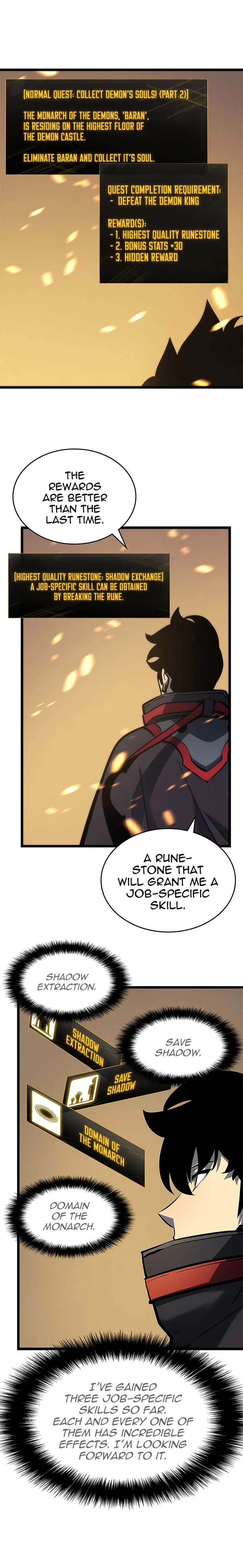 Solo Leveling manga, chapter 80, page 14 of 34