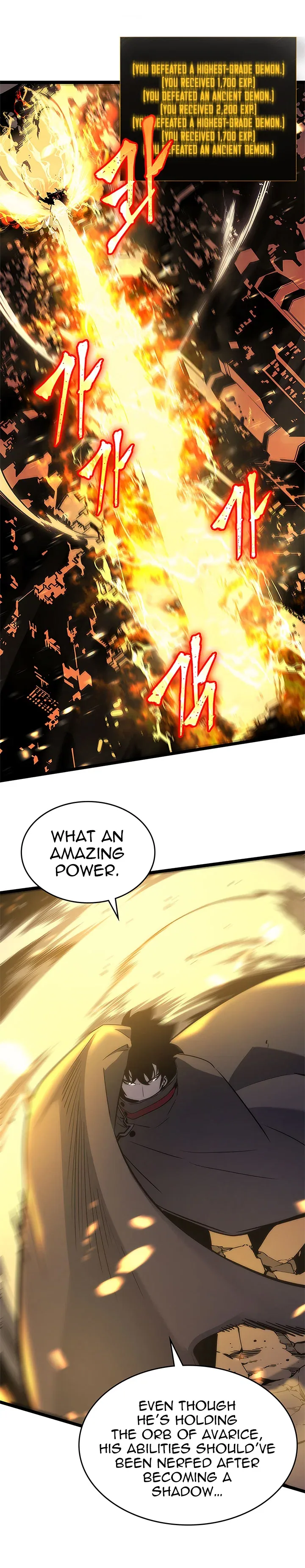 Solo Leveling manga, chapter 80, page 22 of 34
