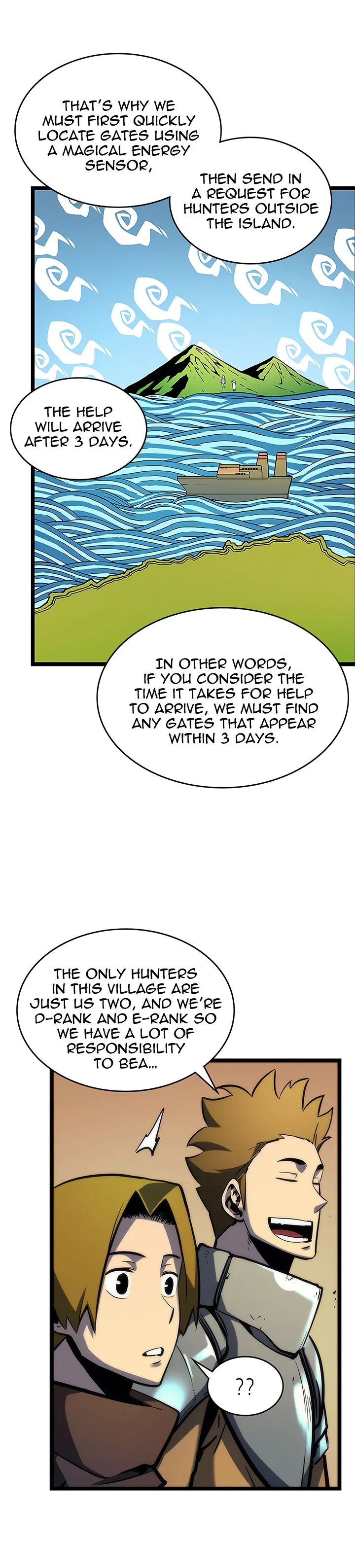 Solo Leveling manga, chapter 81, page 3 of 34