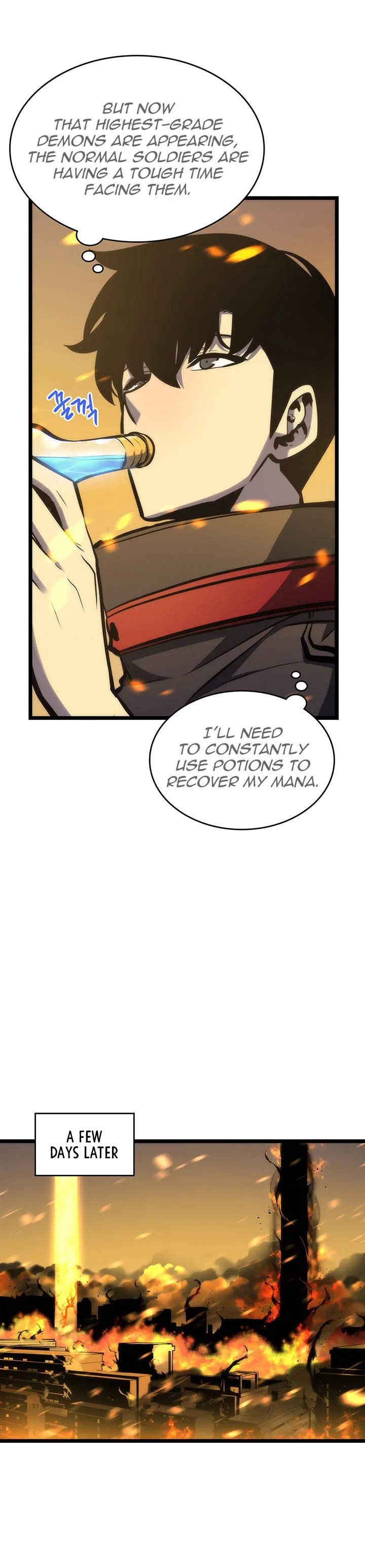 Solo Leveling manga, chapter 81, page 11 of 34