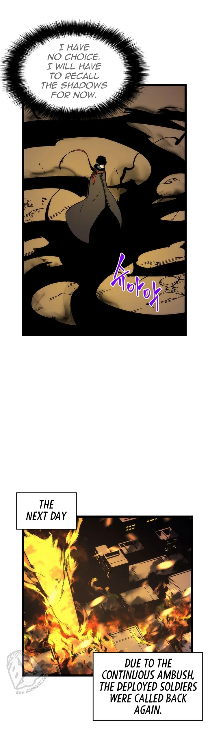 Solo Leveling manga, chapter 81, page 16 of 34