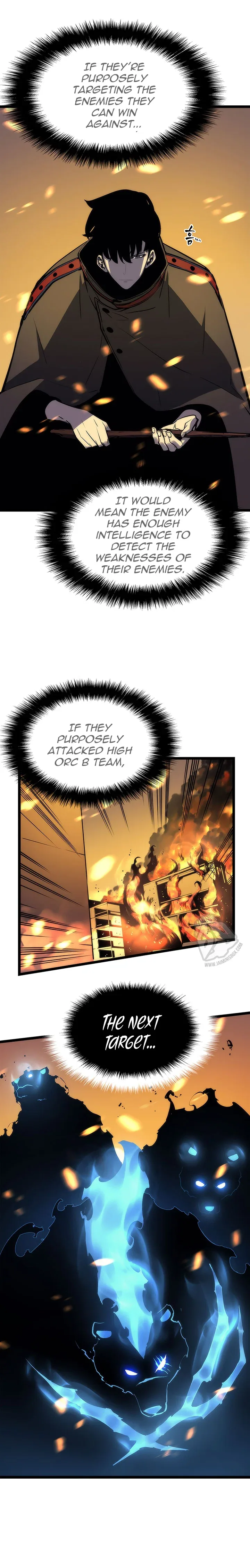 Solo Leveling manga, chapter 81, page 19 of 34