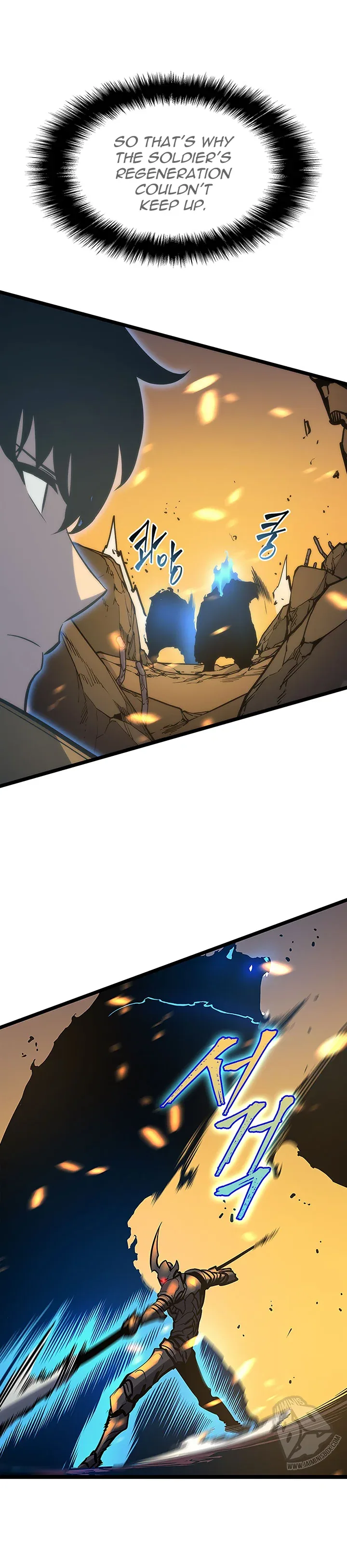 Solo Leveling manga, chapter 81, page 25 of 34