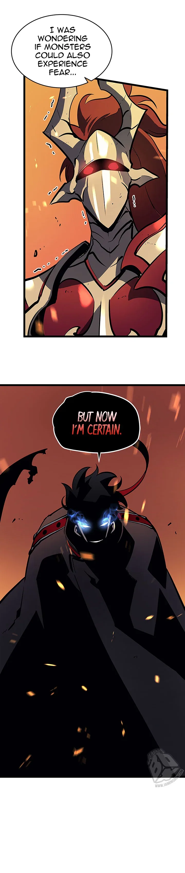 Solo Leveling manga, chapter 81, page 33 of 34