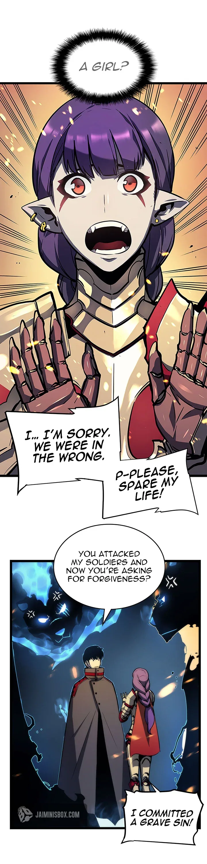 Solo Leveling manga, chapter 82, page 7 of 28