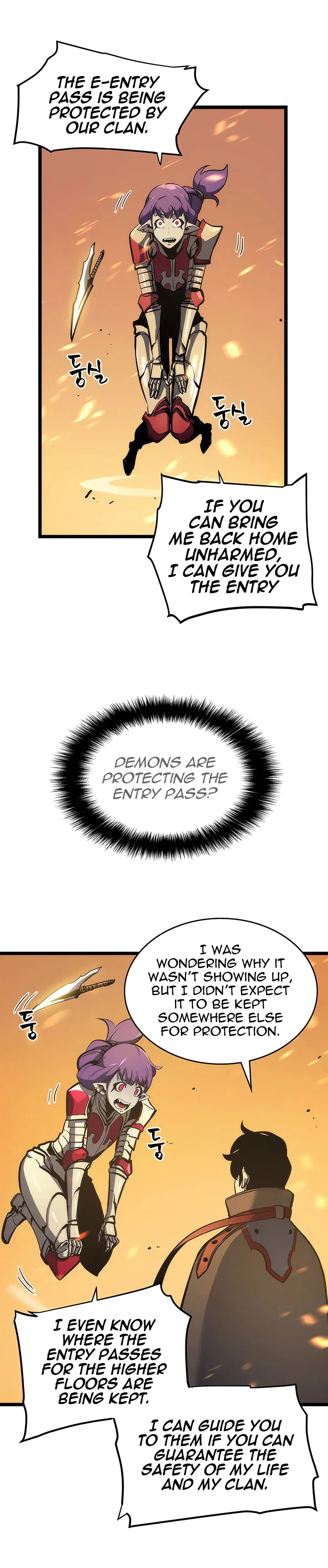 Solo Leveling manga, chapter 82, page 12 of 28
