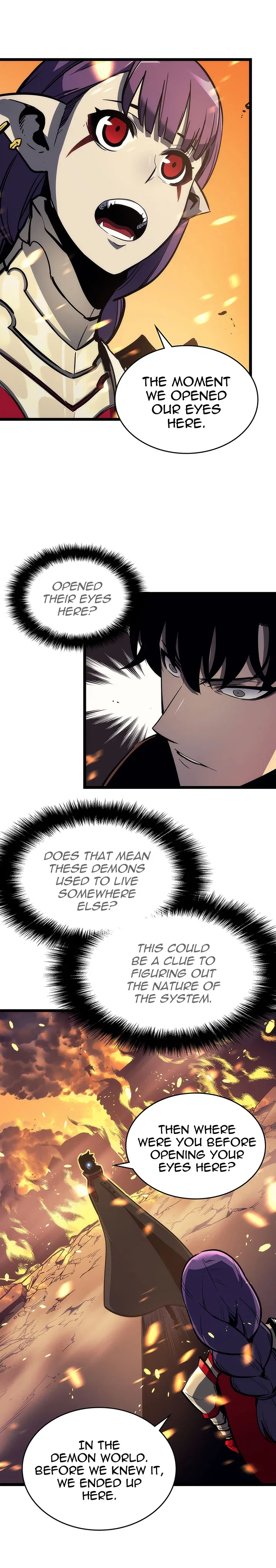 Solo Leveling manga, chapter 82, page 25 of 28