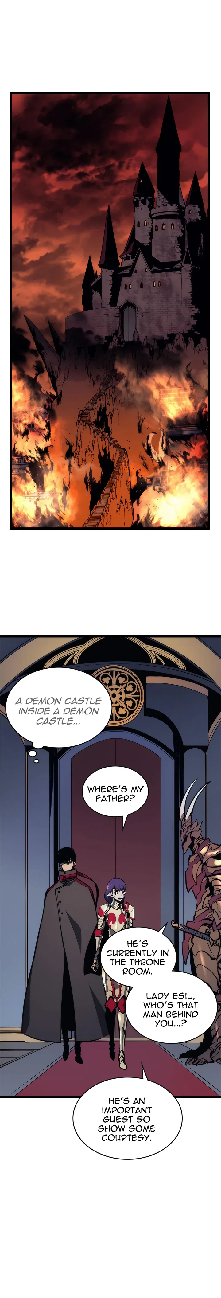 Solo Leveling manga, chapter 83, page 17 of 23