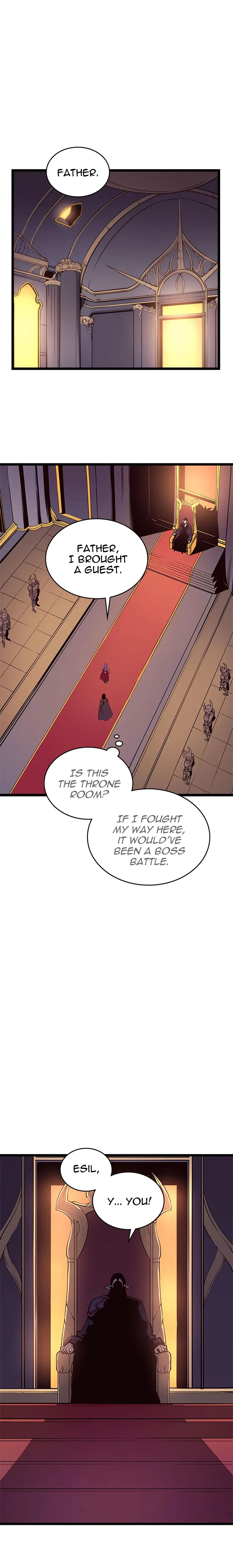 Solo Leveling manga, chapter 83, page 18 of 23