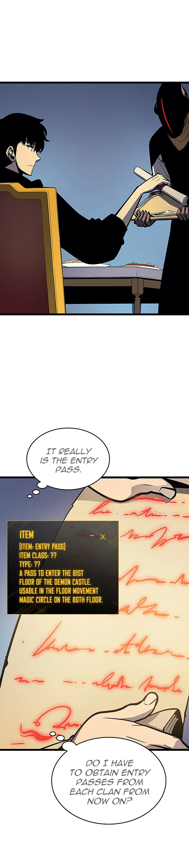 Solo Leveling manga, chapter 84, page 4 of 29