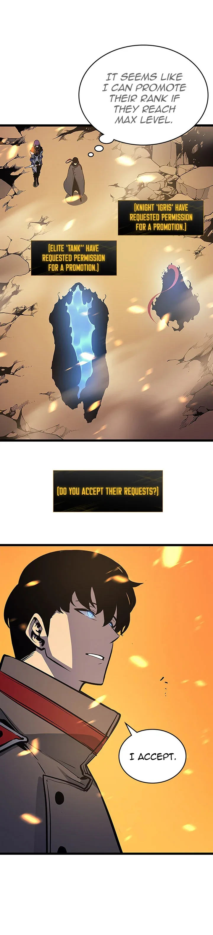 Solo Leveling manga, chapter 84, page 20 of 29