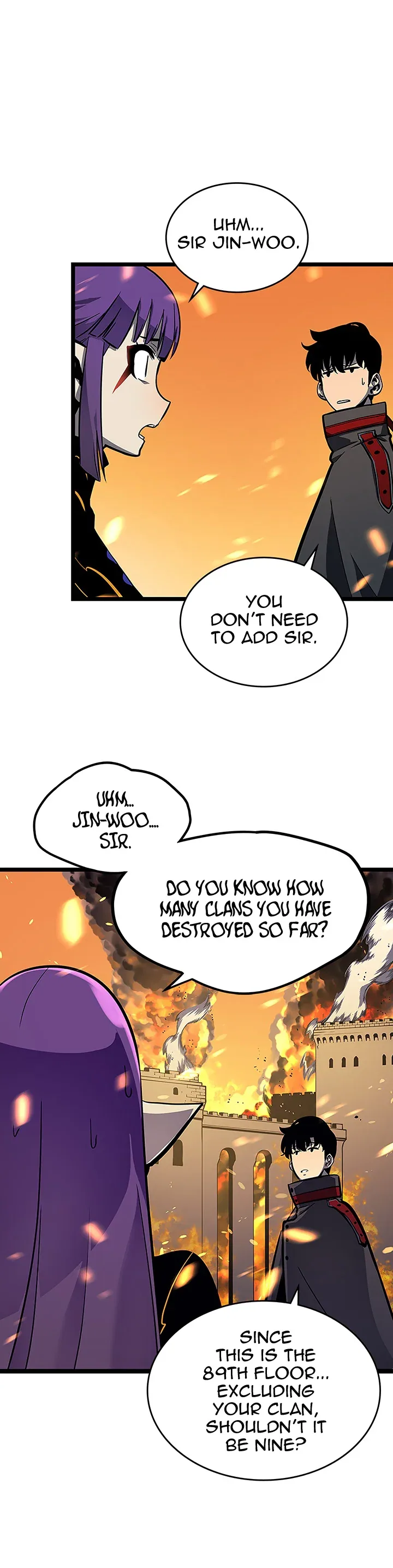 Solo Leveling manga, chapter 84, page 24 of 29