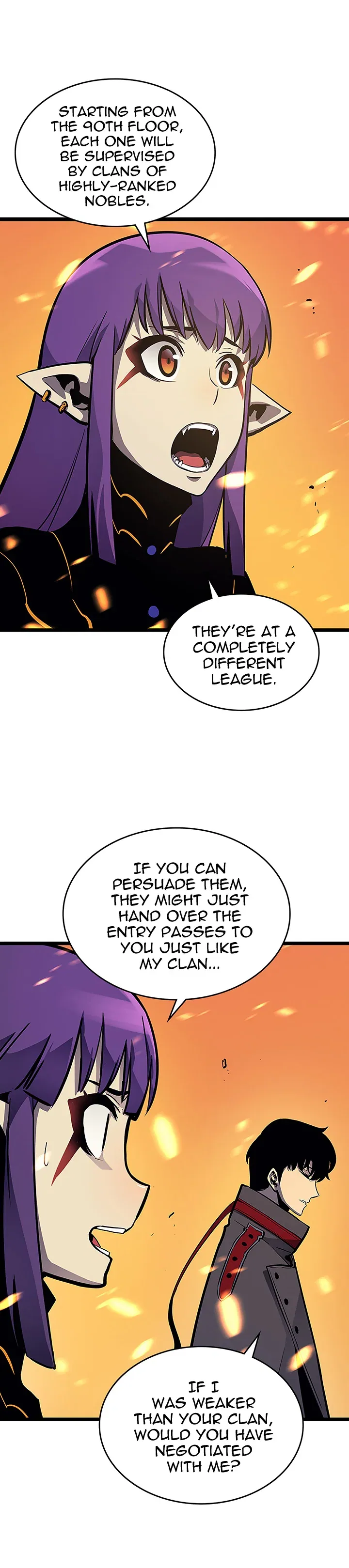 Solo Leveling manga, chapter 84, page 25 of 29