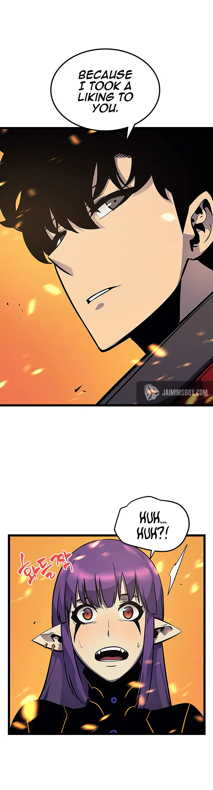 Solo Leveling manga, chapter 84, page 28 of 29