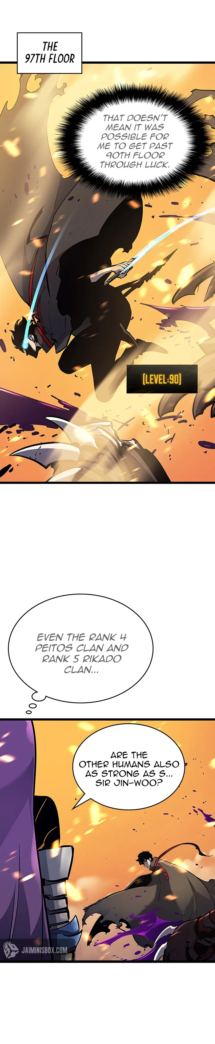 Solo Leveling manga, chapter 85, page 2 of 30