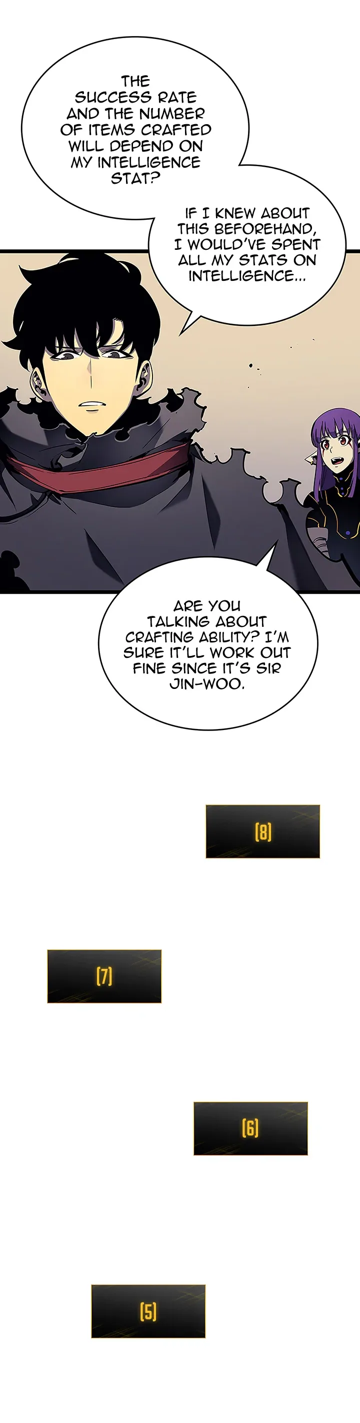Solo Leveling manga, chapter 88, page 6 of 31