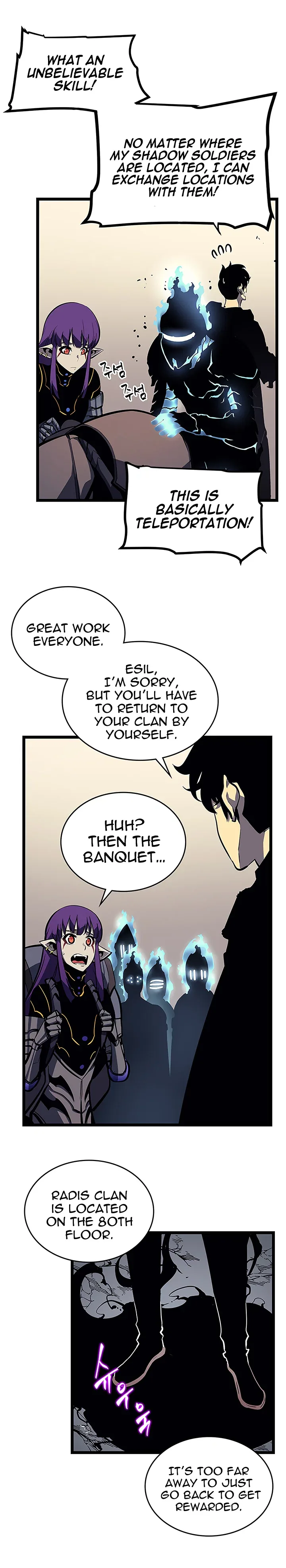 Solo Leveling manga, chapter 88, page 17 of 31