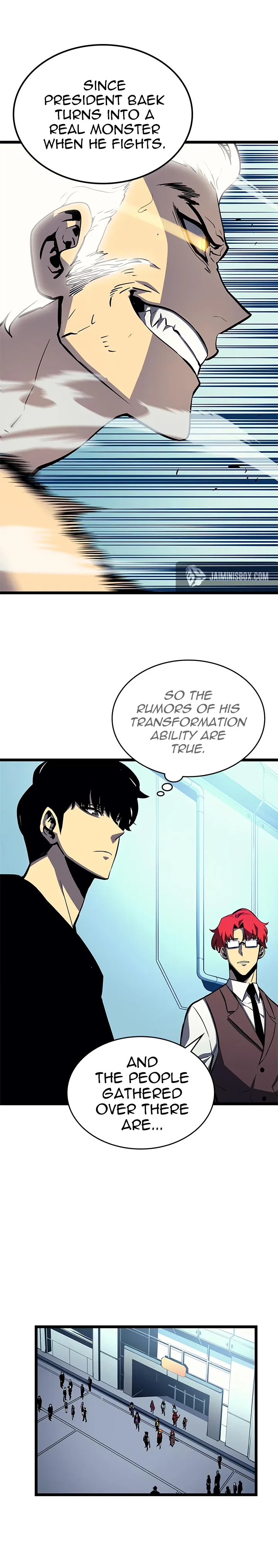Solo Leveling manga, chapter 90, page 21 of 26