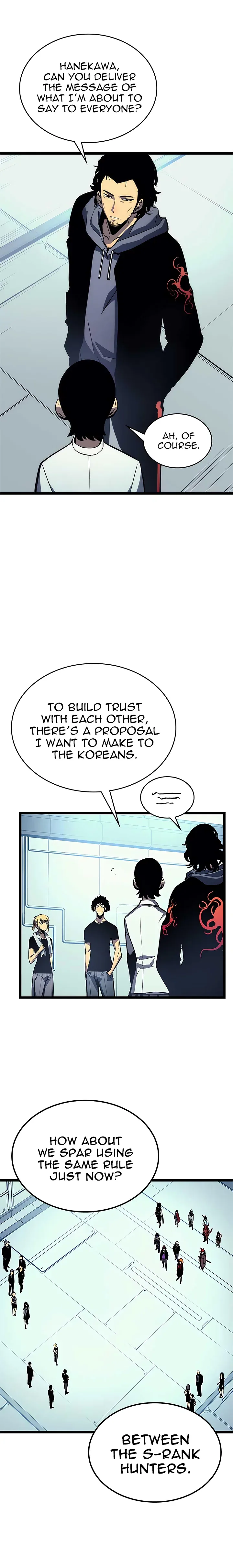 Solo Leveling manga, chapter 91, page 19 of 23