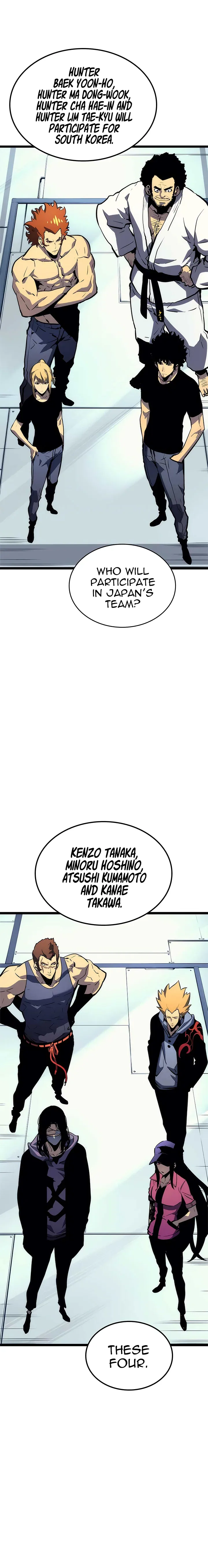 Solo Leveling manga, chapter 91, page 22 of 23