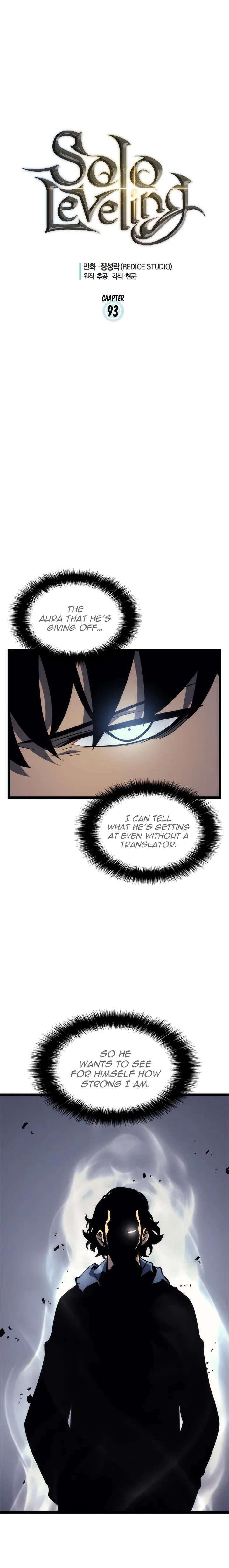 Solo Leveling manga, chapter 93, page 2 of 25