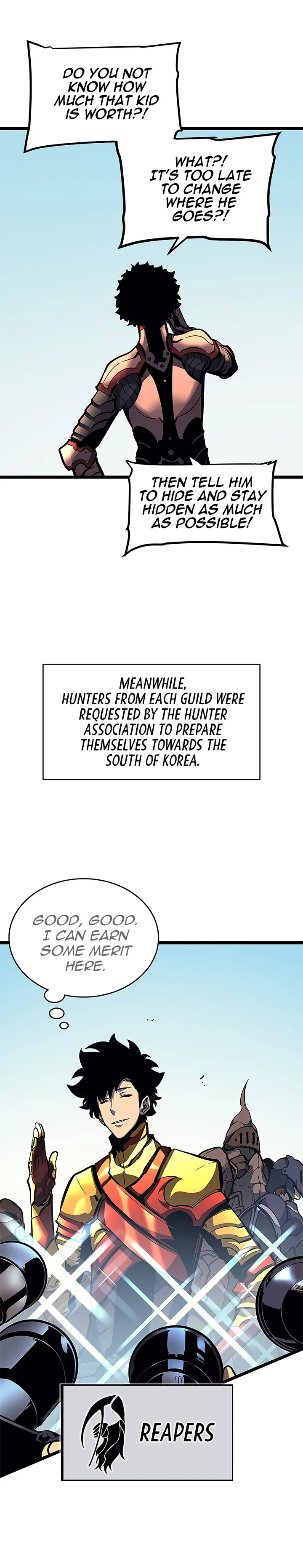 Solo Leveling manga, chapter 95, page 8 of 45