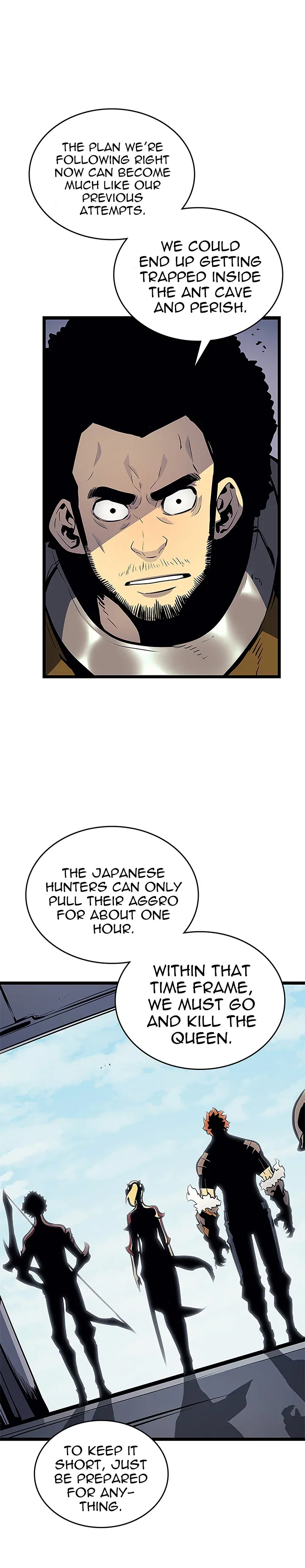 Solo Leveling manga, chapter 95, page 42 of 45