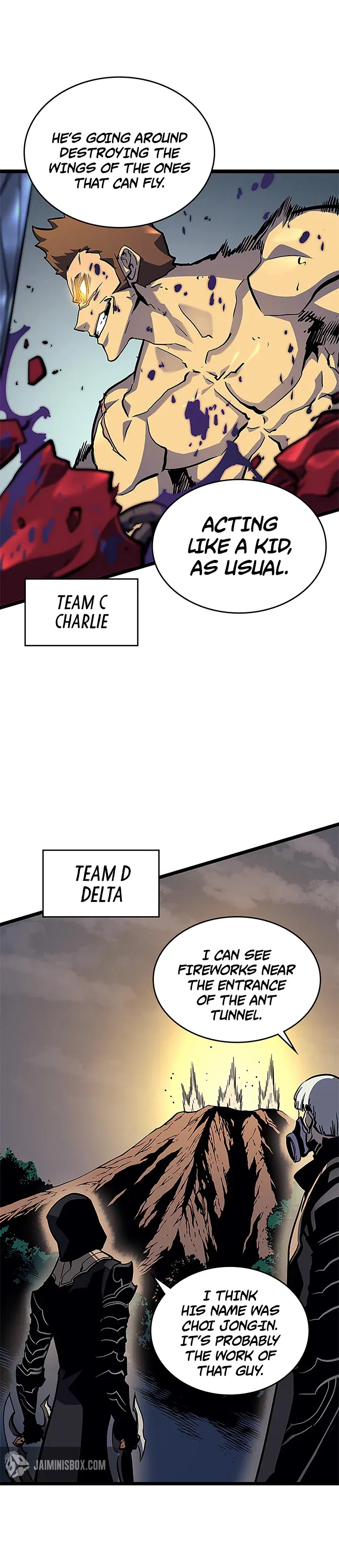 Solo Leveling manga, chapter 96, page 7 of 37