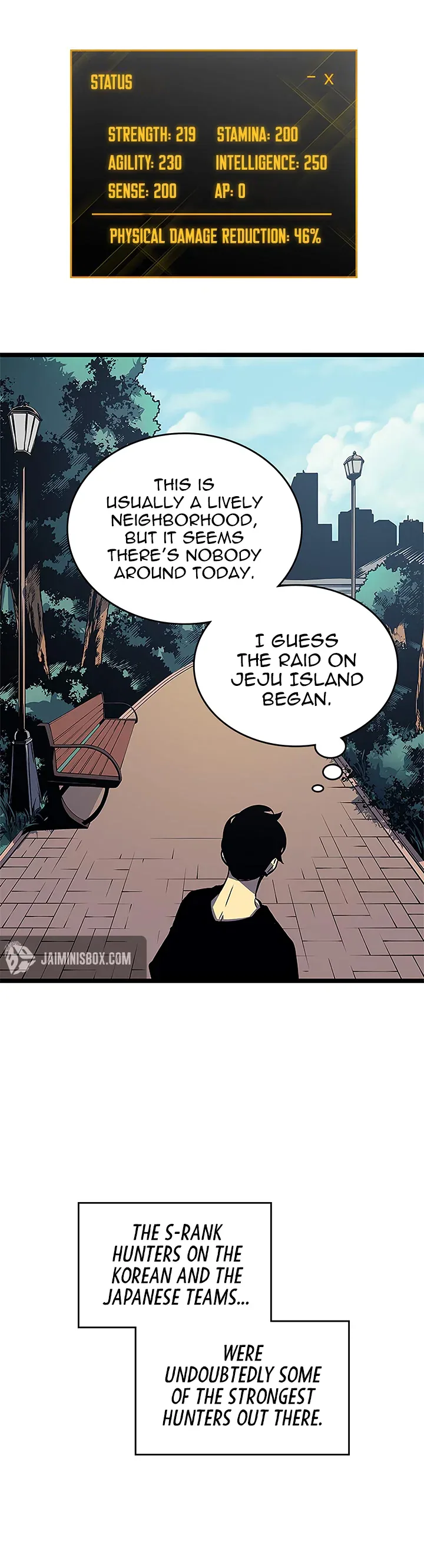 Solo Leveling manga, chapter 96, page 16 of 37