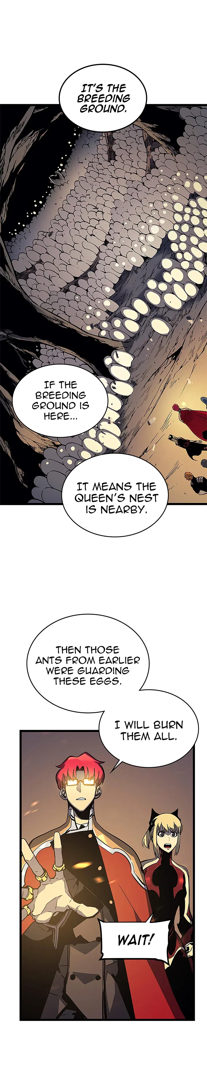 Solo Leveling manga, chapter 96, page 22 of 37