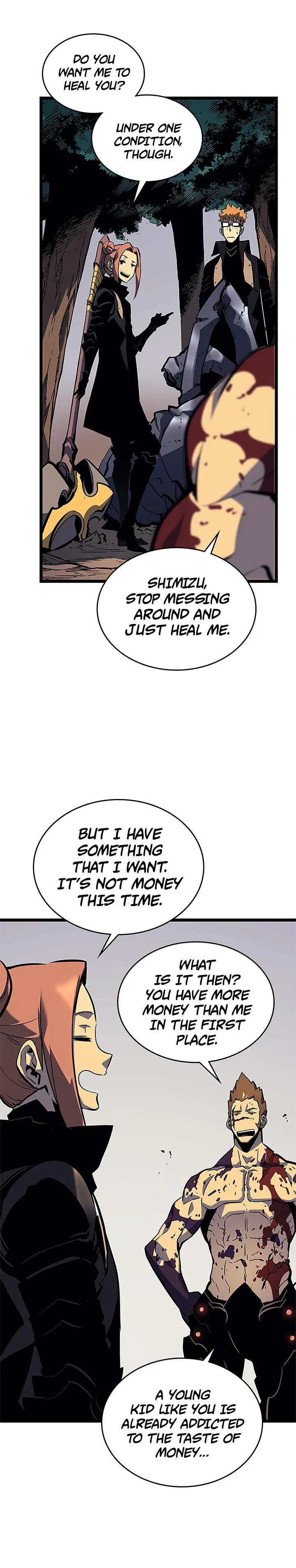 Solo Leveling manga, chapter 96, page 27 of 37