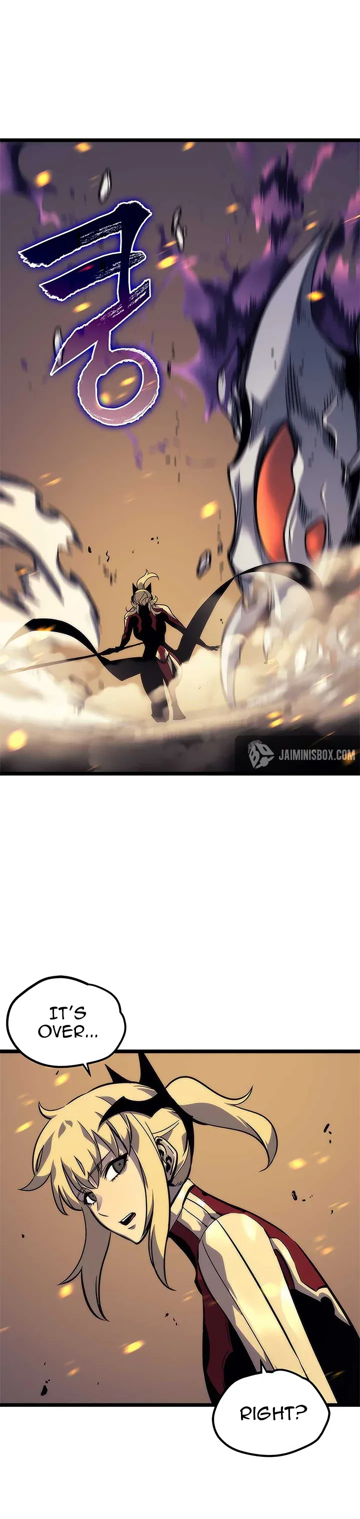 Solo Leveling manga, chapter 98, page 29 of 36