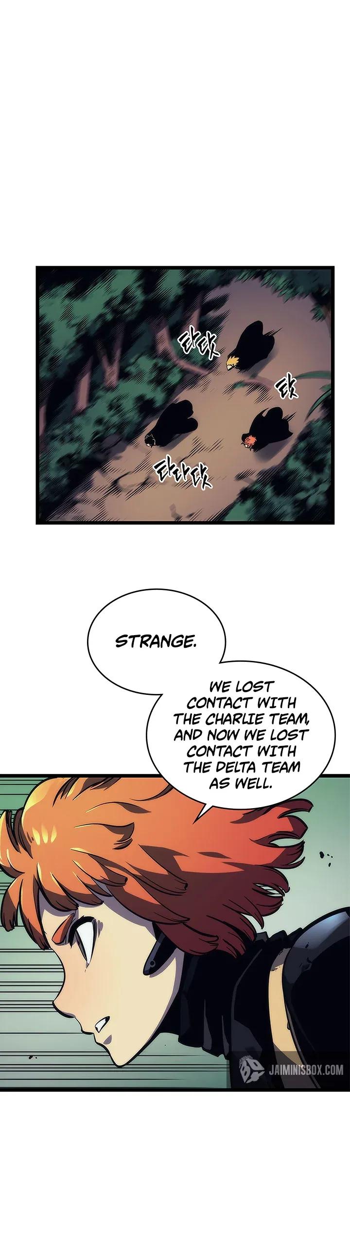 Solo Leveling manga, chapter 100, page 17 of 49