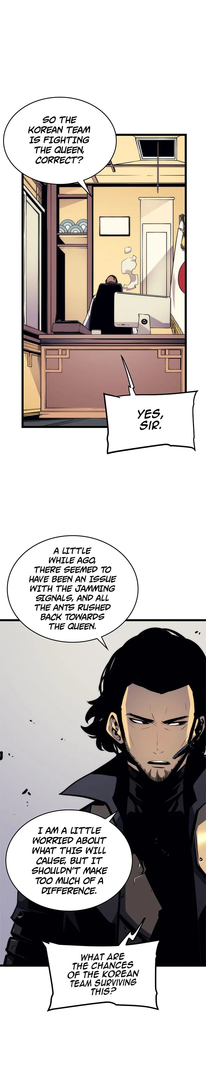 Solo Leveling manga, chapter 100, page 28 of 49
