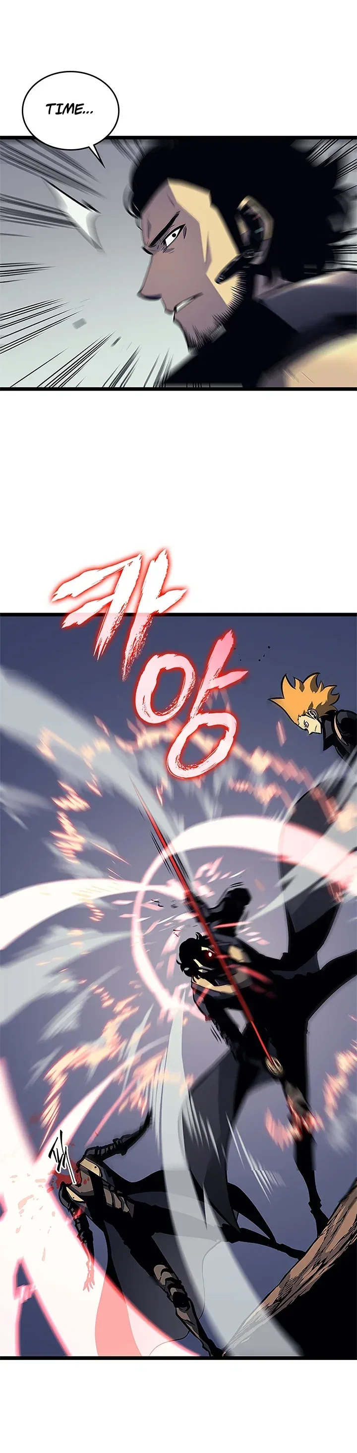 Solo Leveling manga, chapter 100, page 32 of 49