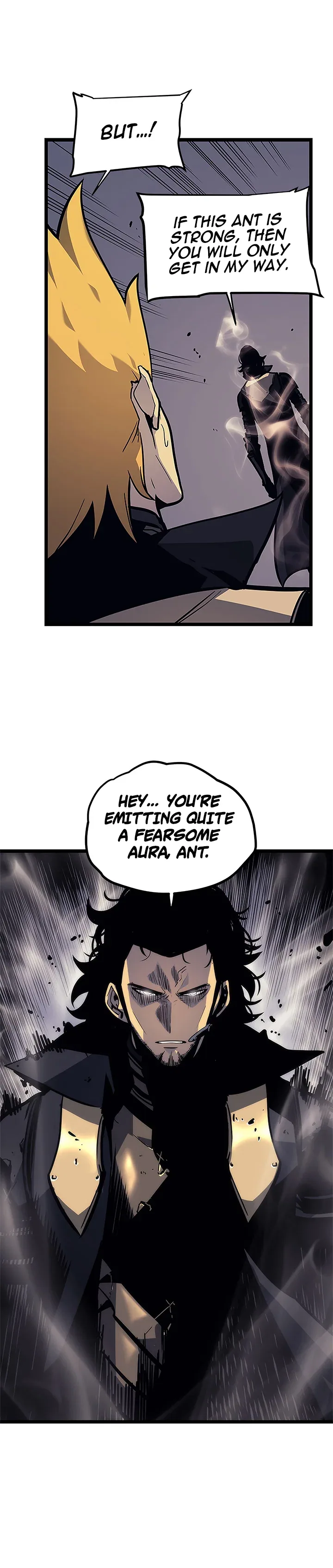 Solo Leveling manga, chapter 100, page 34 of 49