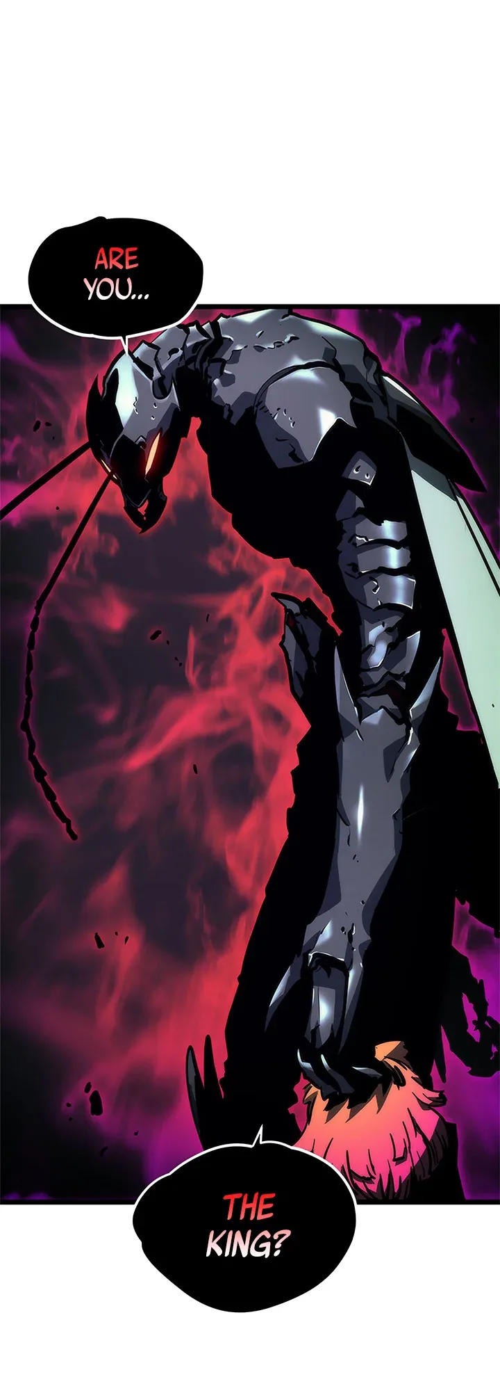 Solo Leveling manga, chapter 100, page 35 of 49