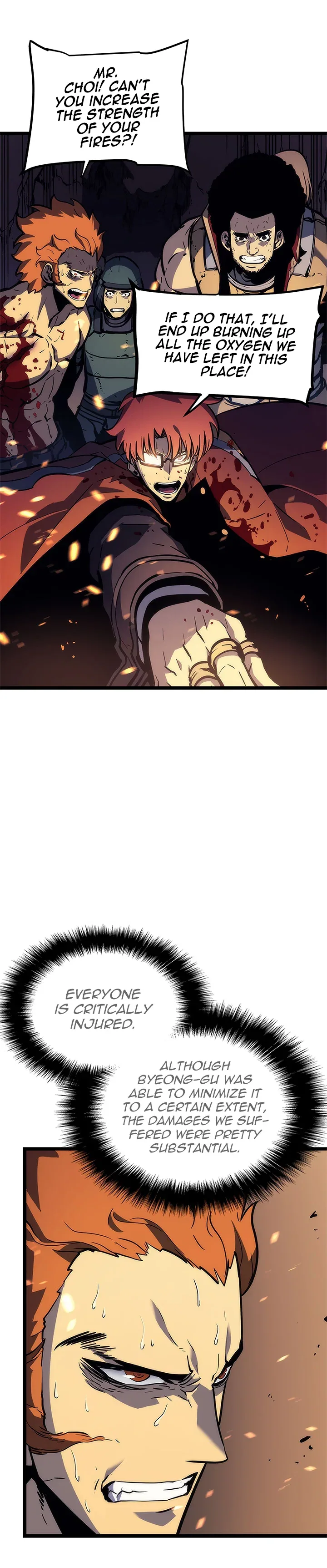 Solo Leveling manga, chapter 100, page 41 of 49